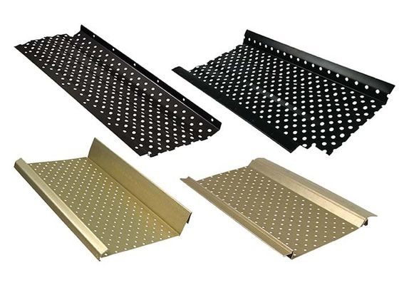 Bộ phận bảo vệ lá kim loại đục lỗ bằng thép không gỉ hoặc nhôm còn được gọi là nắp máng xối