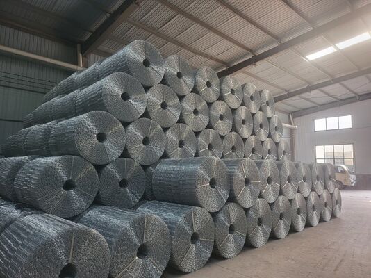 Hot Dip Galvanized Pipeline Reinforced Mesh chống ăn mòn Công suất nặng