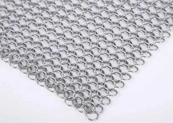 Ràng sợi dây chuyền hàn Stainless Steel 2,5mm đường kính dây kiến trúc mặt tiền trang trí lưới cho lớp phủ bên ngoài