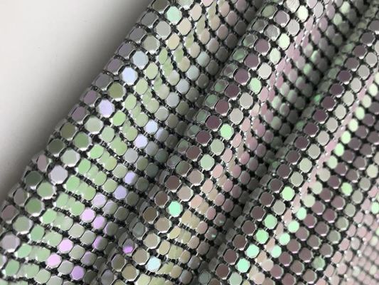 Vải Vải Kim Loại (Rèm Vải Sequin Kim Loại) - Sequin Hình Tròn Và Hình Bát Giác