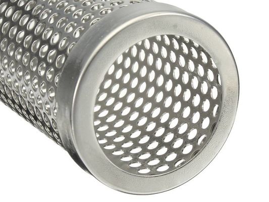 Lưới lọc ống thép đục lỗ để lọc chất lỏng rắn và không khí