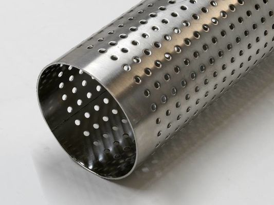 Lưới lọc ống thép đục lỗ để lọc chất lỏng rắn và không khí