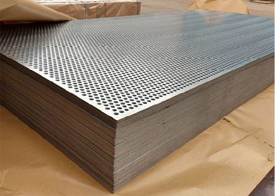 Tấm kim loại đục lỗ tròn dùng cho mặt tiền tòa nhà, trang trí nội thất, trần nhà, vách ngăn