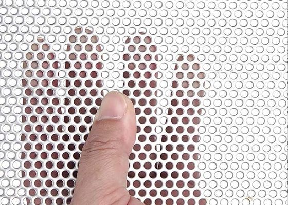 Tấm kim loại đục lỗ tròn dùng cho mặt tiền tòa nhà, trang trí nội thất, trần nhà, vách ngăn