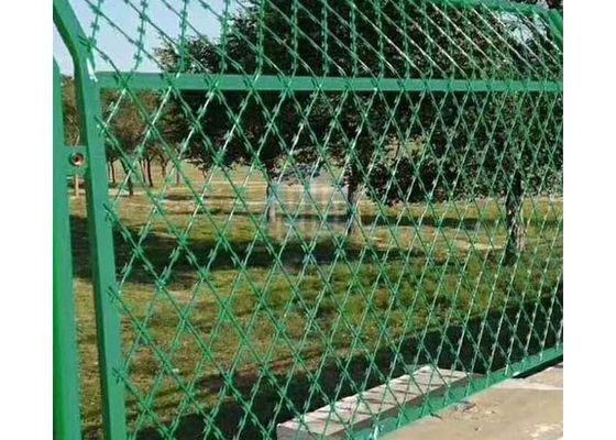 Dây thép gai hàn BTO22 BTO30 Hàng rào lưới thép gai Hàng rào bảo vệ