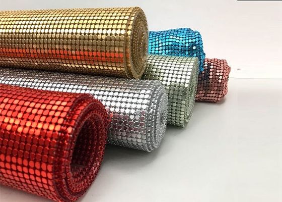 Vải Vải Kim Loại (Rèm Vải Sequin Kim Loại) - Sequin Hình Tròn Và Hình Bát Giác