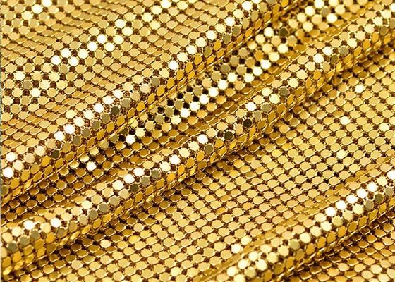 Vải Vải Kim Loại (Rèm Vải Sequin Kim Loại) - Sequin Hình Tròn Và Hình Bát Giác