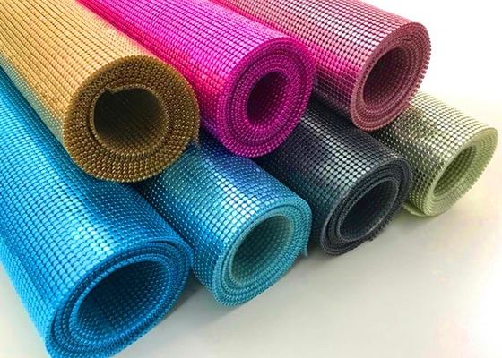 Vải Vải Kim Loại (Rèm Vải Sequin Kim Loại) - Sequin Hình Tròn Và Hình Bát Giác