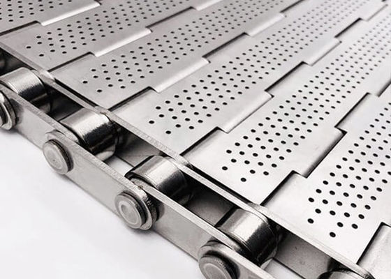 Băng tải tấm xích Băng tải kim loại Cấu trúc tự hỗ trợ
