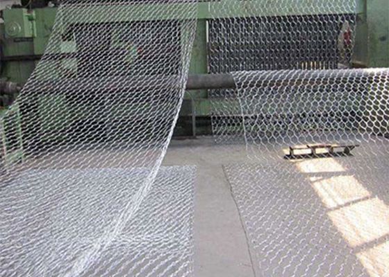 8x10cm Rọ đá bọc nhựa PVC Tường chắn bằng lưới thép