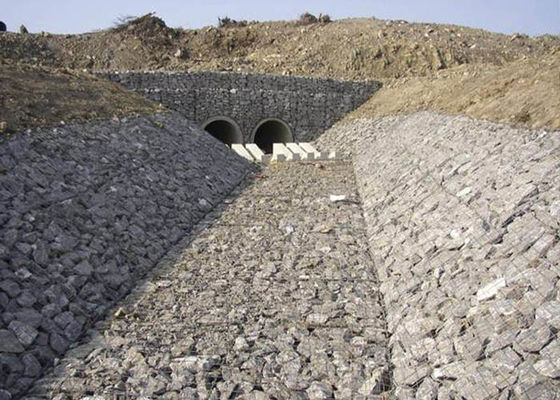 Nệm gabion mạ kẽm cho kè / tường biển / lót kênh