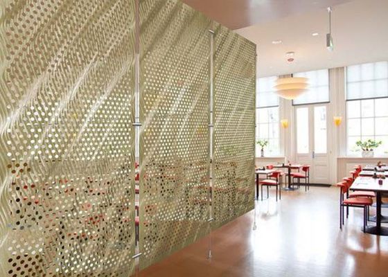 Vách Ngăn Kim Loại Đục Lỗ – Hiệu Ứng Trang Trí Hấp Dẫn Và Nghệ Thuật Cho Thiết Kế Vách Ngăn Không Gian