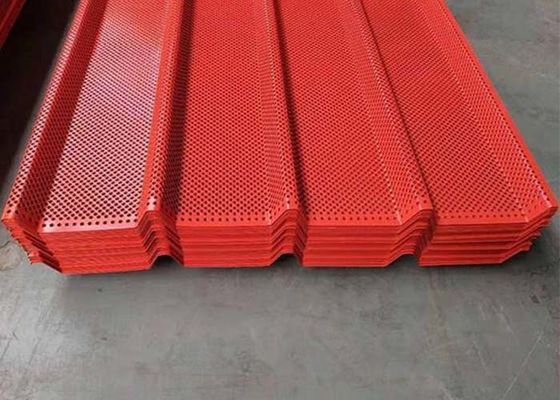 Tấm kim loại đục lỗ dạng sóng Các mẫu tùy ý tùy chỉnh cho các tấm kim loại kiến ​​​​trúc