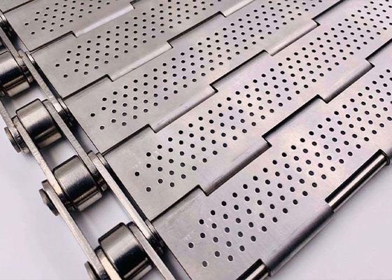 Băng tải đục lỗ tấm 1mm-4mm cho các sản phẩm có mật độ nhẹ và cao