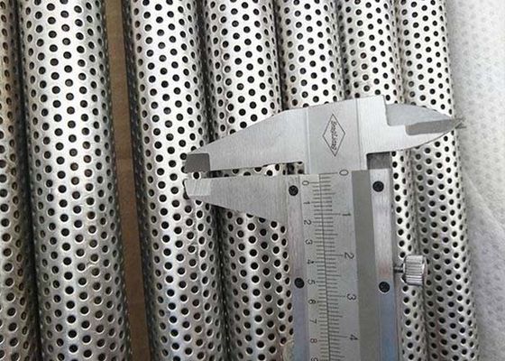 Ống kim loại đục lỗ bằng phương pháp hàn thẳng hoặc hàn xoắn ốc