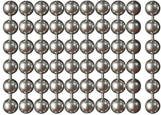 Thép không gỉ Metal Bead rèm 2mm-12mm đường kính cho Space Divider