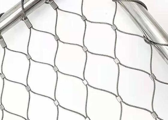 Lưới dây kiến ​​​​trúc cho mặt tiền tòa nhà, lưới phụ lan can, hàng rào, lưới sở thú, lưới an toàn chu vi Helideck