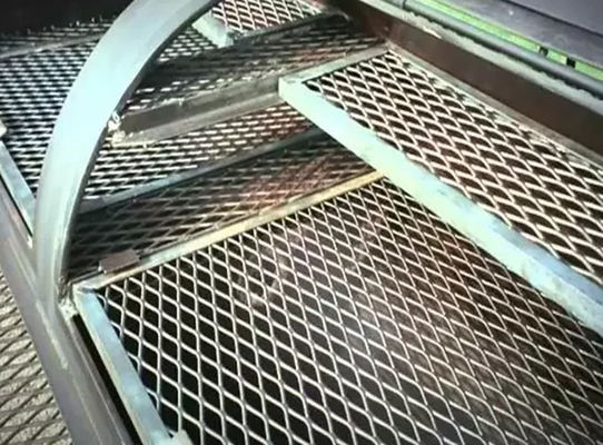 Kim cương hình mở thép không gỉ kim loại mở rộng cho rào cản kiến trúc
