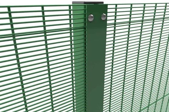 2d 358 Anti Climb hàng rào 4 mm dây ngang đôi và 6 mm dây dọc