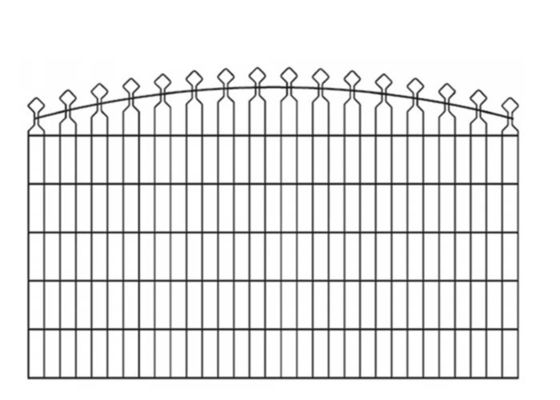 Prestige Mesh 868 Double Wire hàng rào 50 × 200mm Cho trang trí