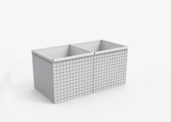 Pháo đài phòng thủ 50 × 50 mm Rào chắn Gabion cho phòng thủ quân sự và bảo vệ lũ lụt