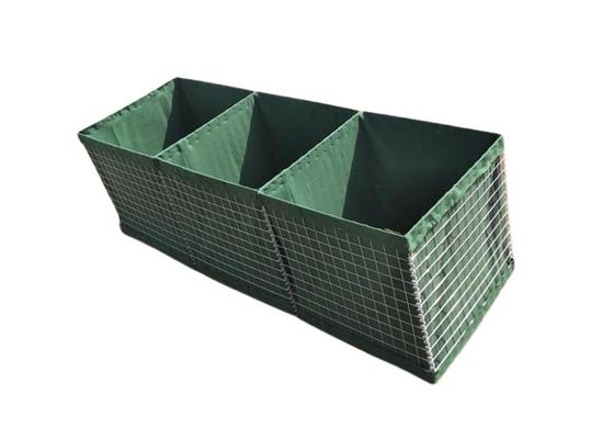 Pháo đài phòng thủ 50 × 50 mm Rào chắn Gabion cho phòng thủ quân sự và bảo vệ lũ lụt