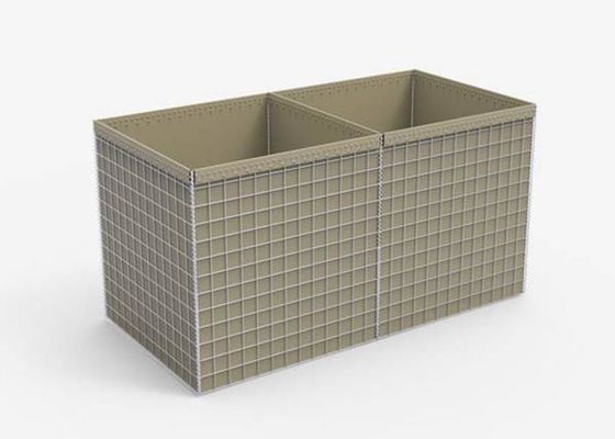 Pháo đài phòng thủ 50 × 50 mm Rào chắn Gabion cho phòng thủ quân sự và bảo vệ lũ lụt