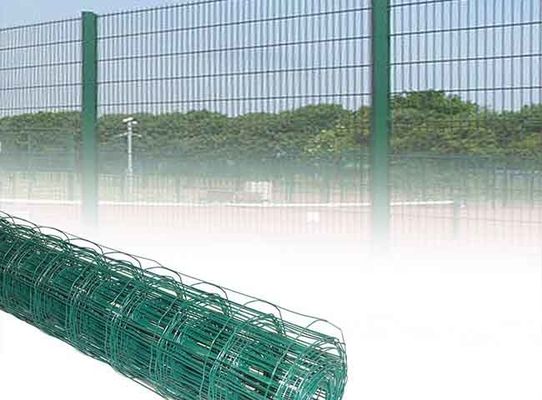 Điện galvanized lưới sợi hàng rào 2.5mm Sợi 50x100mm lưới