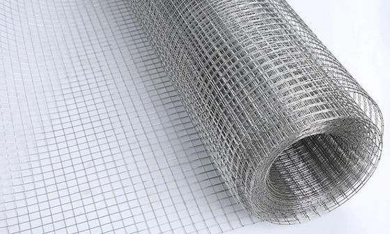 Silver Color hàng rào 2 * 2cm Ống hàn kẽm cuộn thép carbon