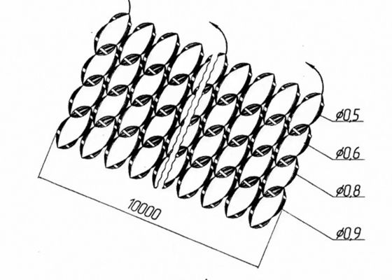 Tank Barrier Net Tank Tracks Wound Net Battlefield Wire Mesh