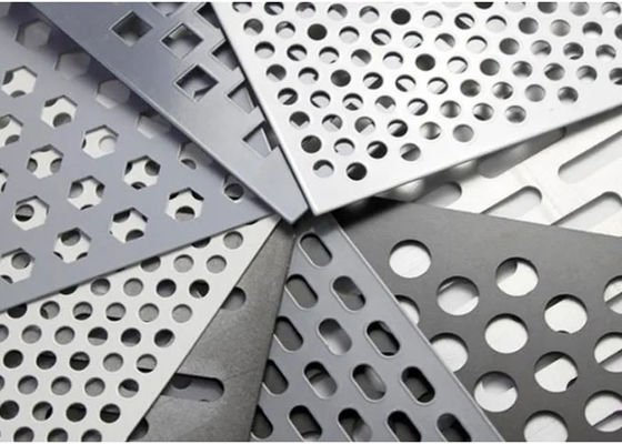 Các tấm lưới dây perforated tròn đường kính lỗ khác nhau cho các ứng dụng công nghiệp