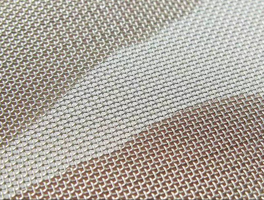 Thép không gỉ màn hình đơn giản 316L Woven Wire Mesh Độ bền đáp ứng khả năng chống hóa học
