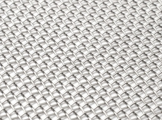 Thép không gỉ màn hình đơn giản 316L Woven Wire Mesh Độ bền đáp ứng khả năng chống hóa học