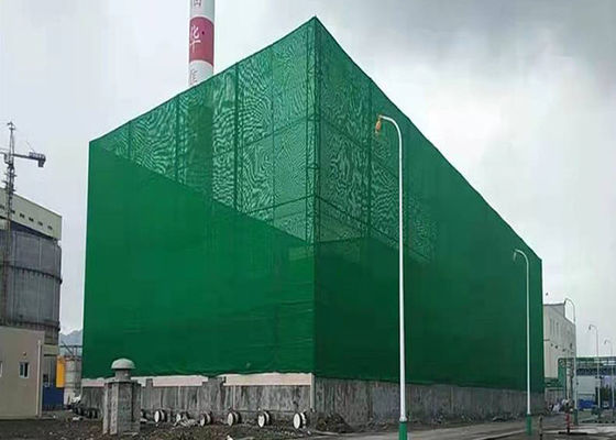 Lớp thép không gỉ màu xanh lá cây hàng rào chống gió để ngăn gió và bụi