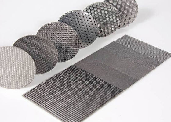5 lớp thép không gỉ 304 Sintered Mesh 1-100 Micron Filter