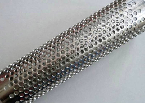 Thép carbon nhẹ lỗ ống lọc màn hình lưới với hoàn hảo tái chế
