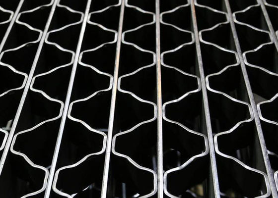 Tấm grating thép đinh tán, khoảng cách thanh chịu lực 3/4", khả năng chịu tải cao