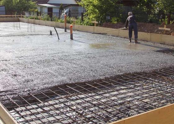 Mạng lưới sợi bê tông với sức mạnh và độ cứng cao để củng cố