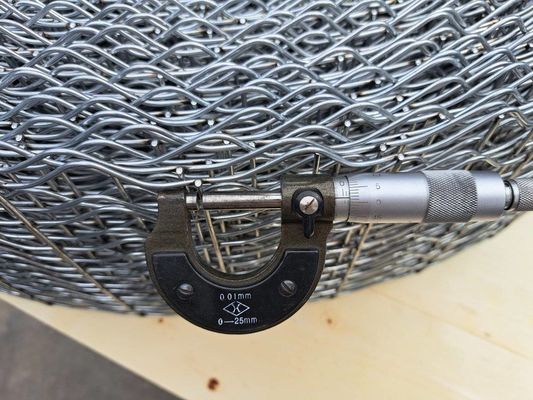110-295 M Độ dài cuộn Beton Weight Coating Mesh Xử lý hóa học