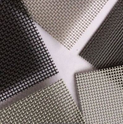 Stainless Steel 304 Security Mesh Window Screen 0.10mm-0.26mm Sợi