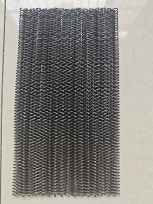 Băng tải lưới xoắn 304 bằng thép không gỉ với dây xoắn 0.8mm