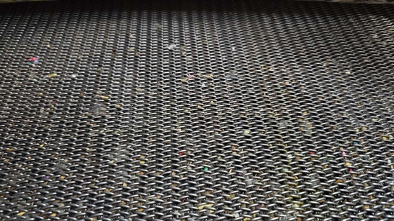 Băng tải lưới xoắn 304 bằng thép không gỉ với dây xoắn 0.8mm