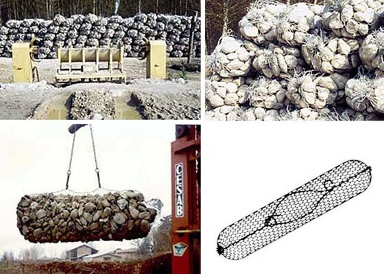 Túi Gabion - Túi Đá Hình Trụ Chống Ăn Mòn