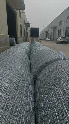Hot Dip Galvanized Pipeline Reinforced Mesh chống ăn mòn Công suất nặng