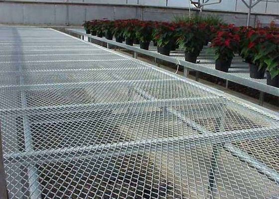 Lưới kim loại giãn nở bằng thép không gỉ, chiều dài 2'-10', diện tích mở 34%-70%