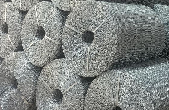 Sợi dây thắt ống có độ dẻo cao Xăng cường lưới Erw Thép carbon Xây dựng bền vững