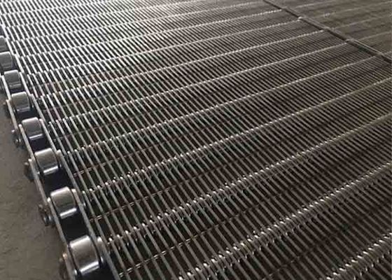 Băng tải mắt xích bằng thép không gỉ cấp thực phẩm SS304 SS316 Chiều rộng tùy chỉnh