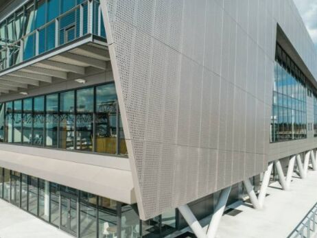 Galvanized Perforated Steel Wire Mesh Kháng gỉ vật liệu bền hoàn hảo cho kiểm soát thông gió và xây dựng