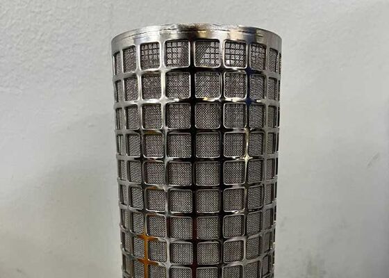 316 Thép không gỉ nhiều lớp ống lọc dùng để lọc các chất dầu