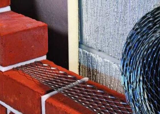 Lưới gia cố gạch rộng 50mm thép mạ kẽm cho xây tường gạch